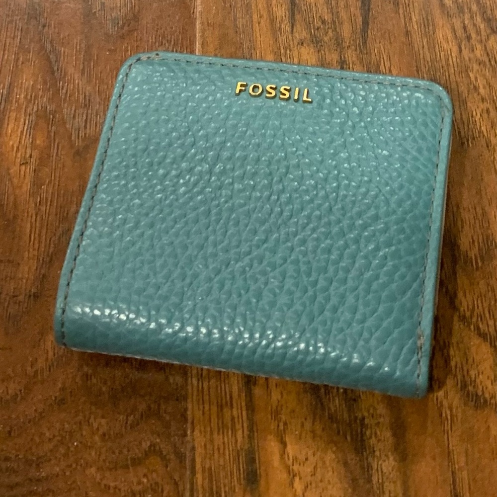 Fossil leather wallet